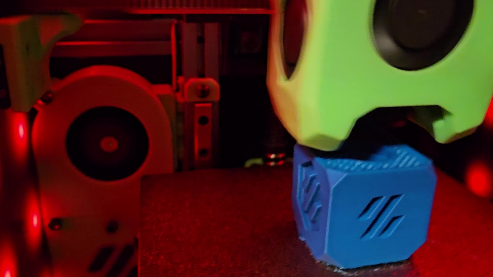 3D printer producing a custom part